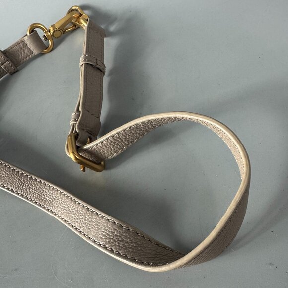 Marc Jacobs Gray Leather Gold-tone Adjustable Strap - Picture 8 of 10